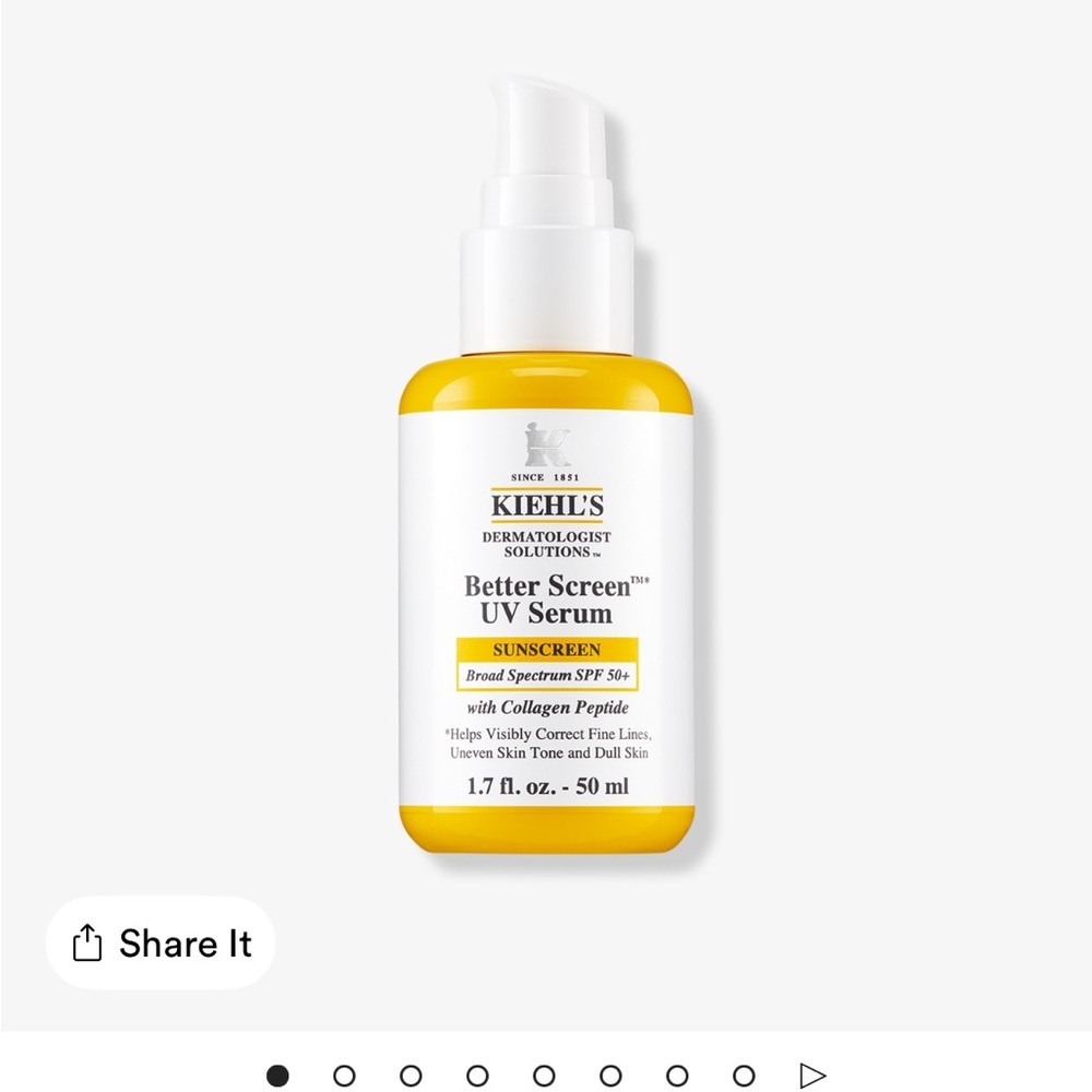 KIEHL’S Better Screen UV Serum Sunscreen, 1.7 oz